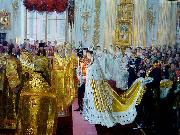 Laurits Tuxen Tuxen Wedding of Tsar Nicholas II USA oil painting artist